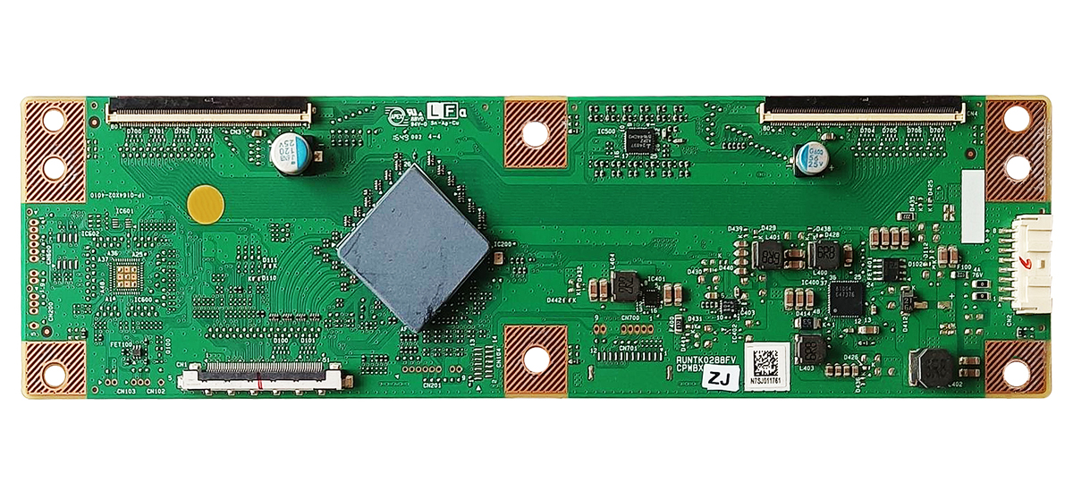 RUNTK0288FV CPWBX ZL ZD sharp led tv control board LCD